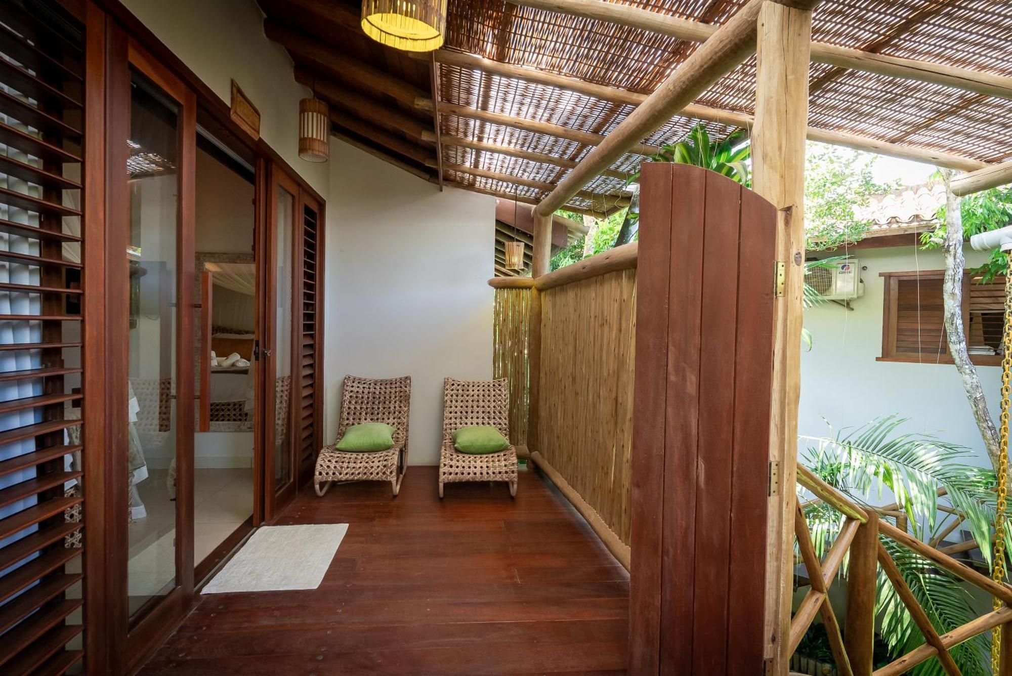 Pousada Cajueiro Trancoso Exterior foto